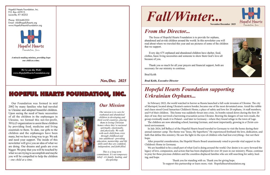2025 Fall Newsletter images